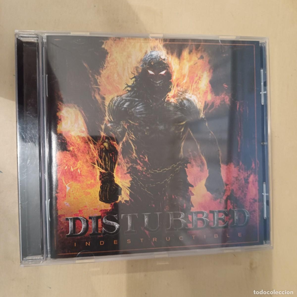 CDs de m&uacute;sica: Disturbed , Indestructible , CD 2008 estado impecable. Heavy Metal - Foto 1
