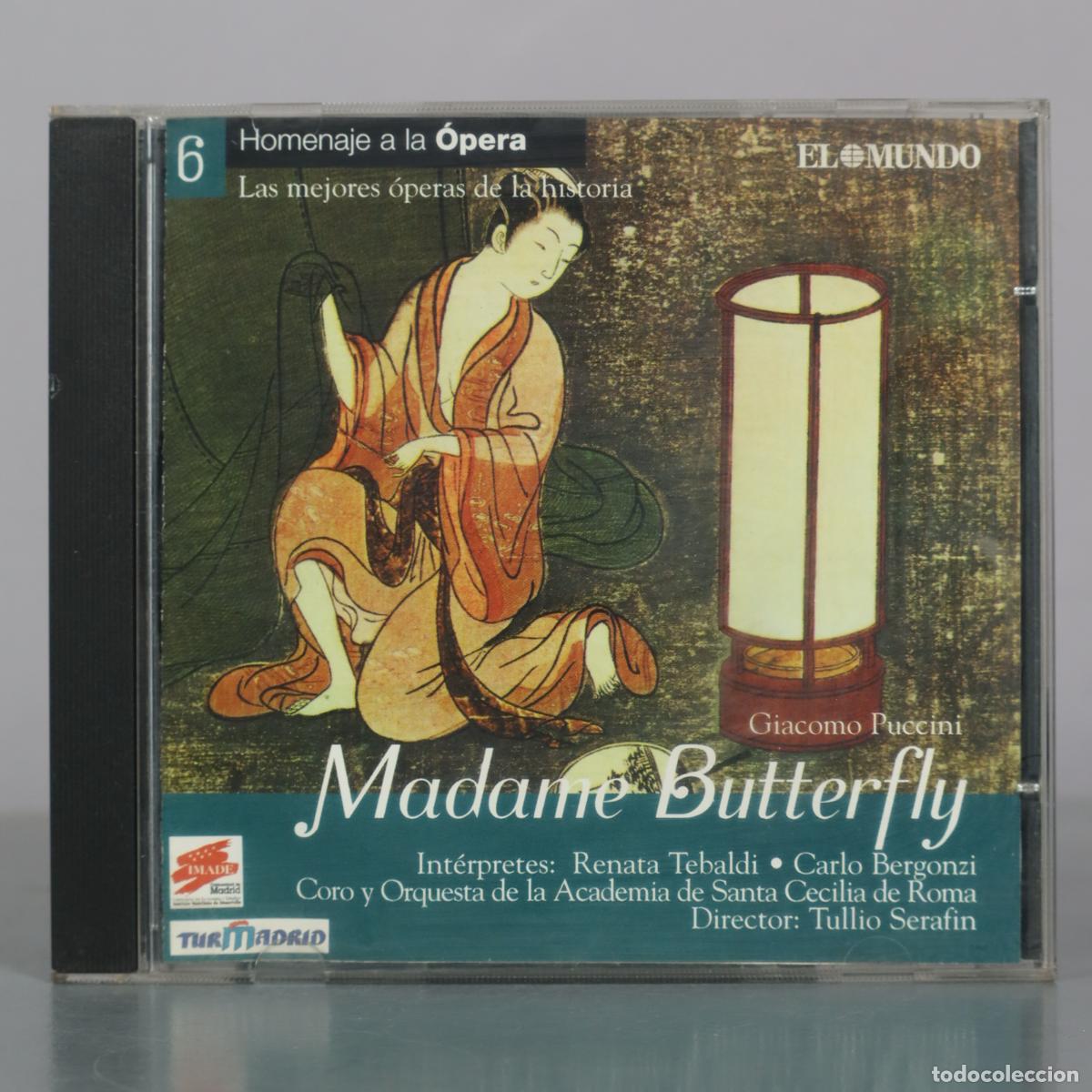 CDs de m&uacute;sica: CD. Madame Butterfly - Giacomo Puccini - Renata Tebaldi, Carlo Bergonzi, Coro y Orquesta de la