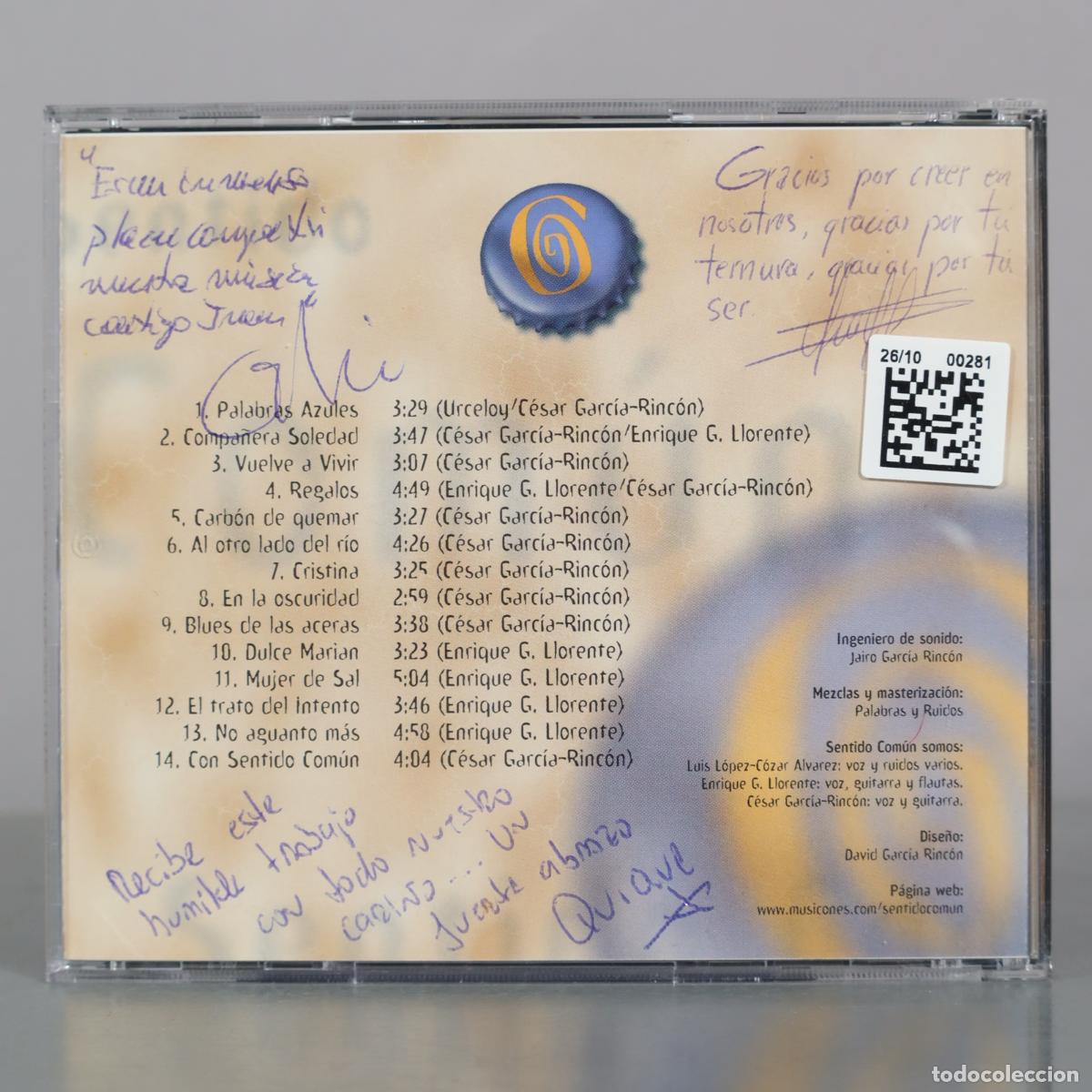 CDs de m&uacute;sica: CD. Sentido Com&uacute;n - En directo - Foto 2