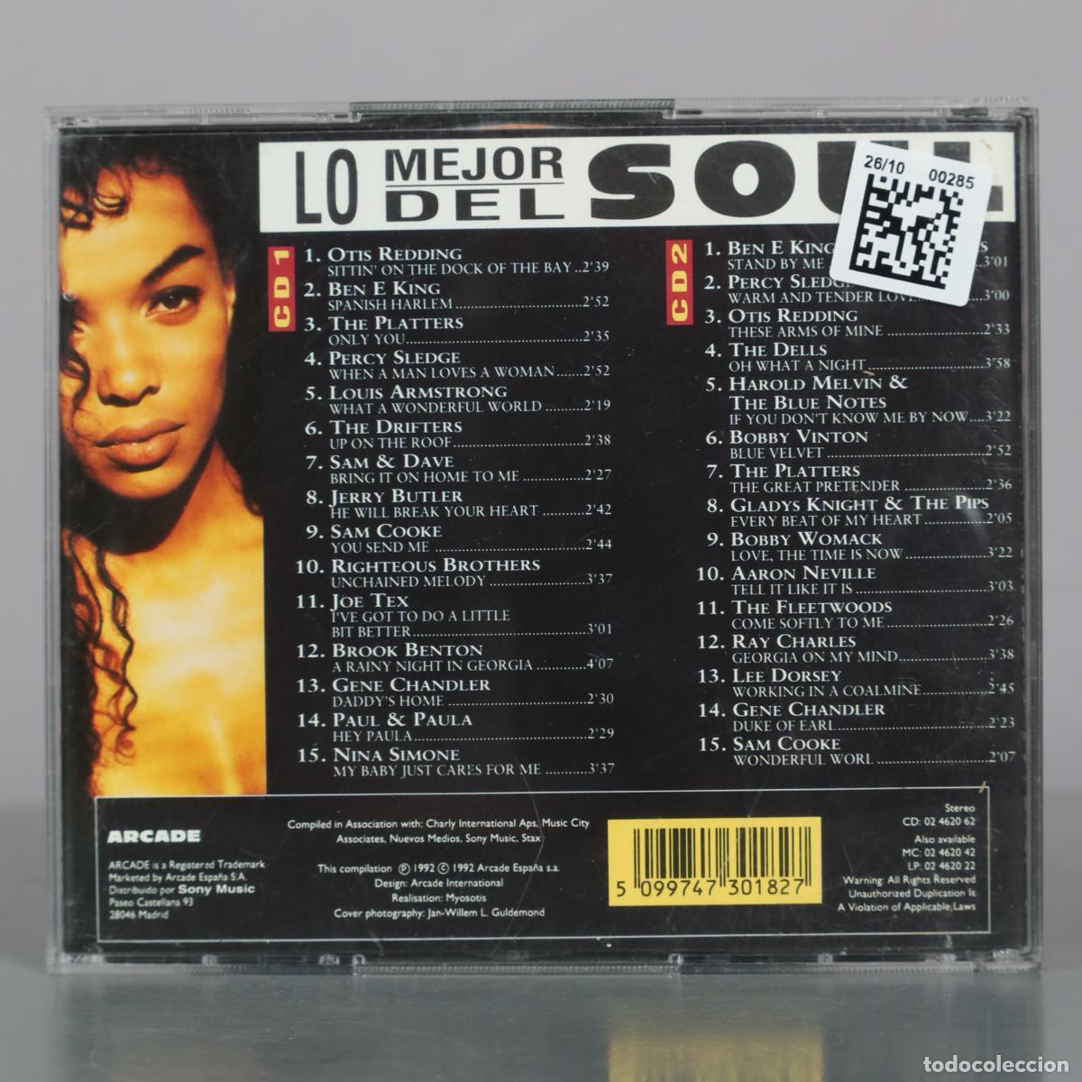 CDs de m&uacute;sica: CD. Lo Mejor Del Soul - Arcade - Foto 2