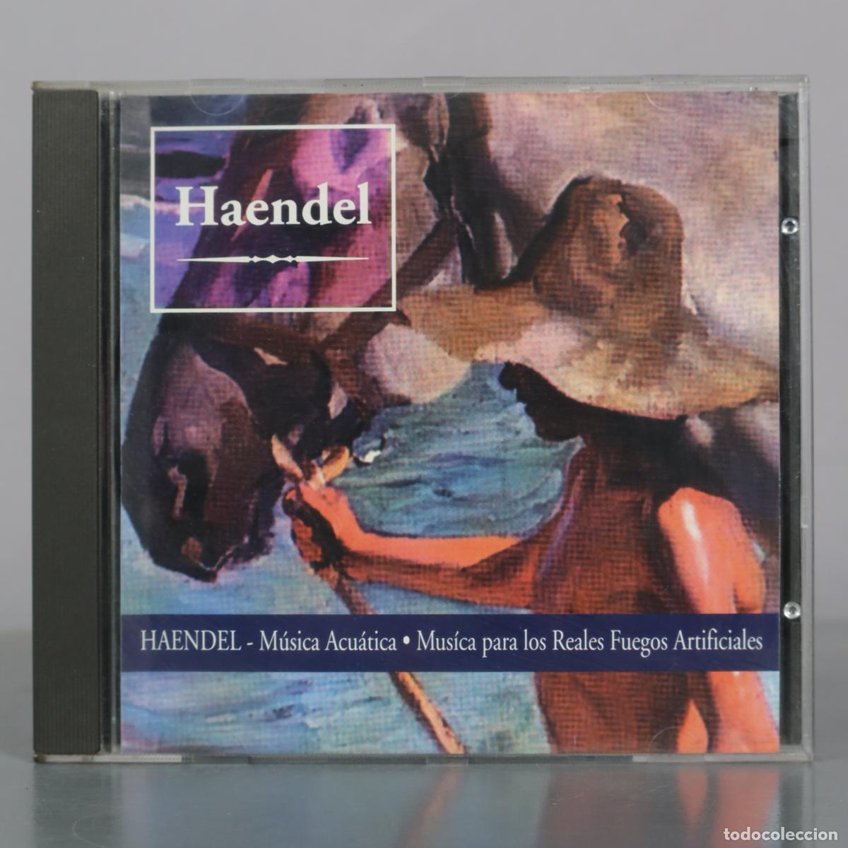 CDs de m&uacute;sica: CD. Haendel - M&uacute;sica Acu&aacute;tica - M&uacute;sica para los Reales Fuegos Artificiales - Orquesta de C&aacute;mara