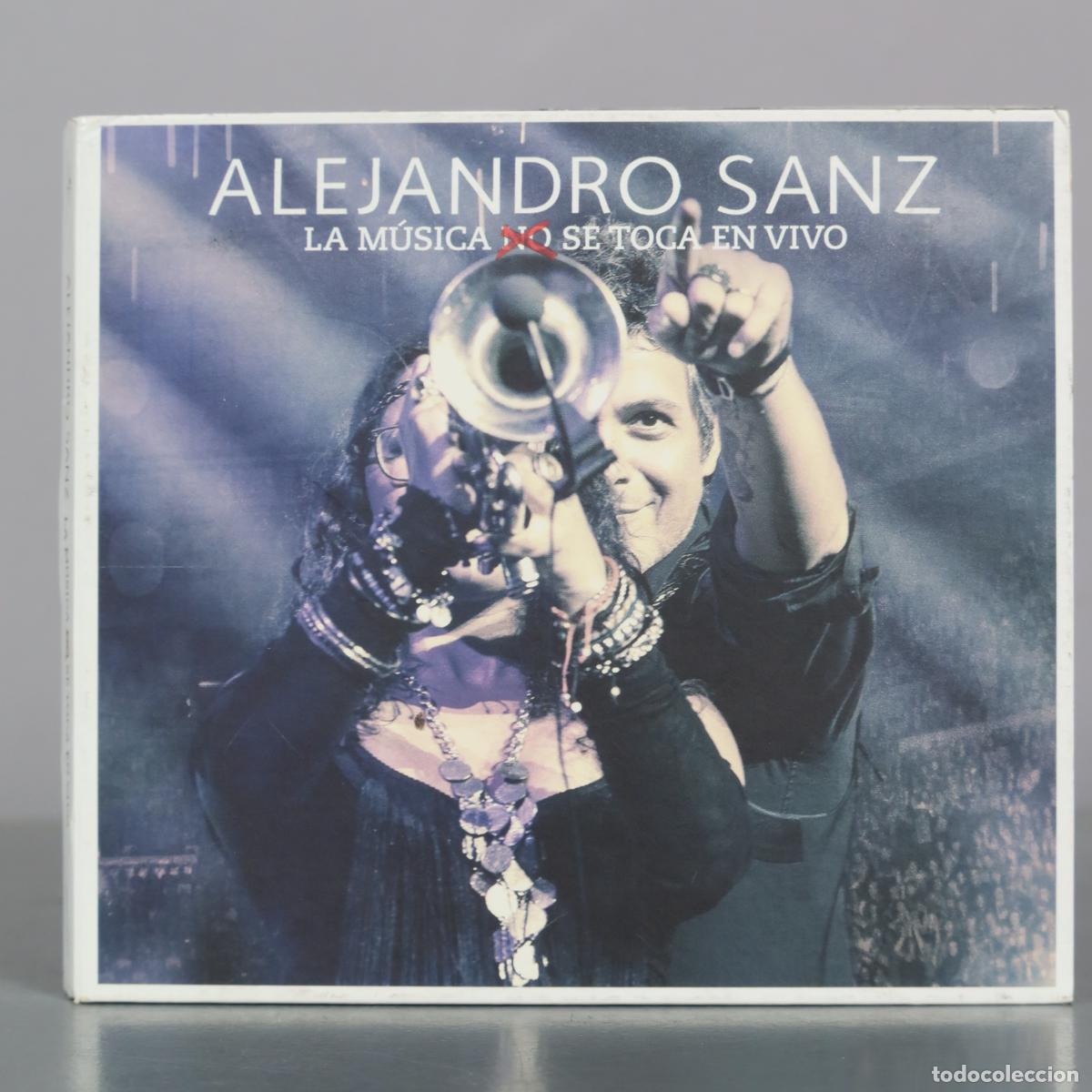 Musik-CDs: CD. La m&uacute;sica no se toca en vivo - Alejandro Sanz