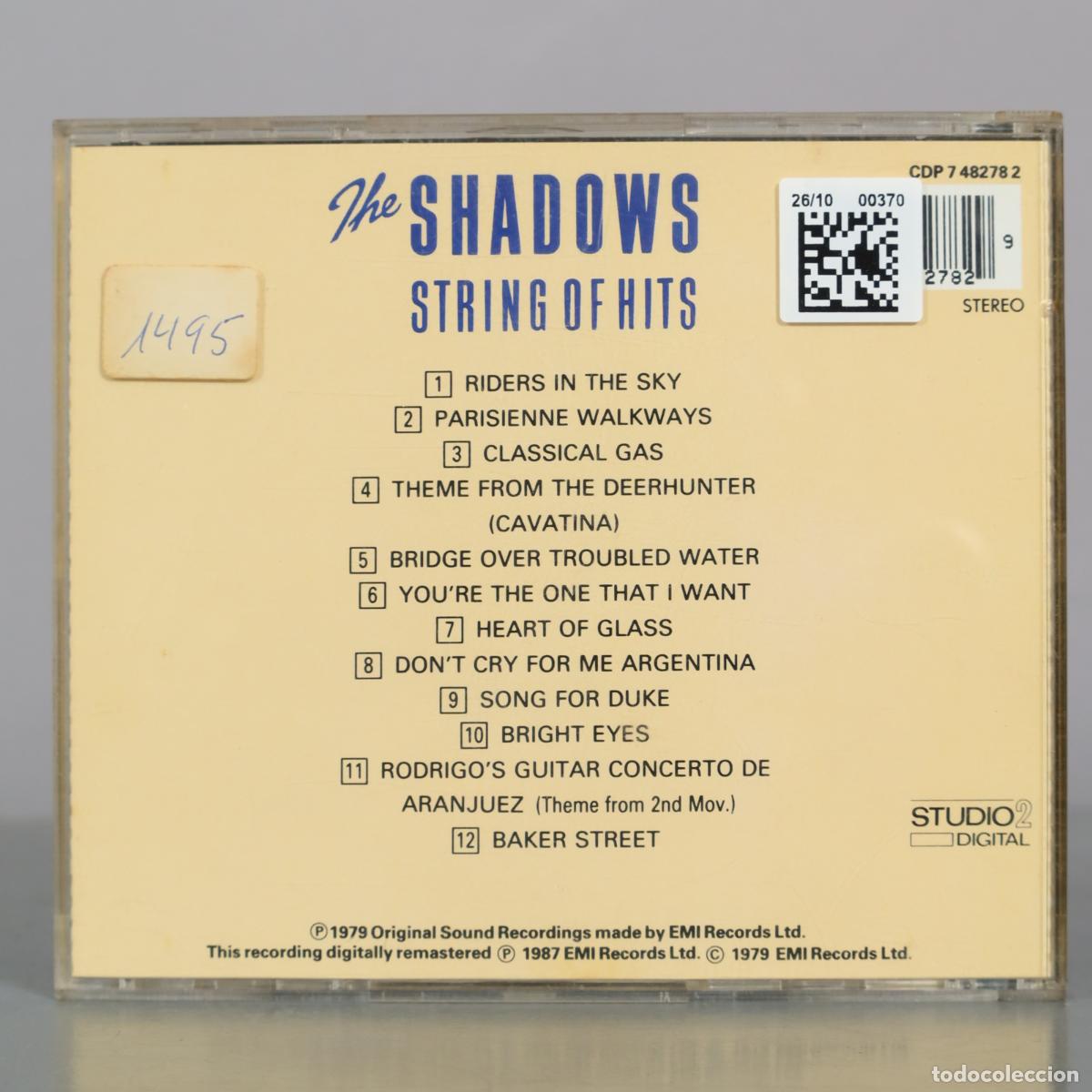 CDs de m&uacute;sica: CD. The Shadows - String Of Hits - Foto 2