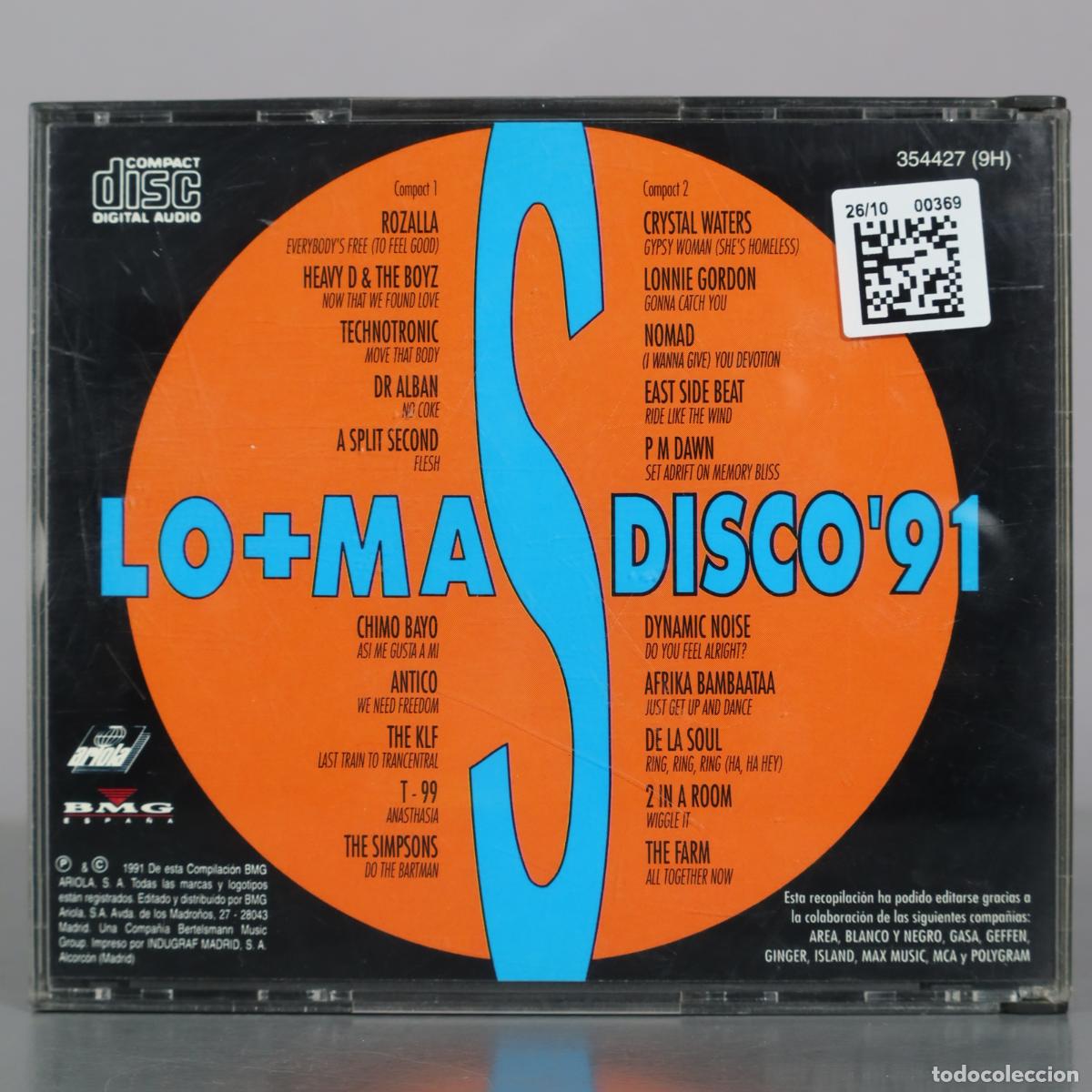 CDs de m&uacute;sica: CD. Lo Mas Disco - Ariola - Foto 2