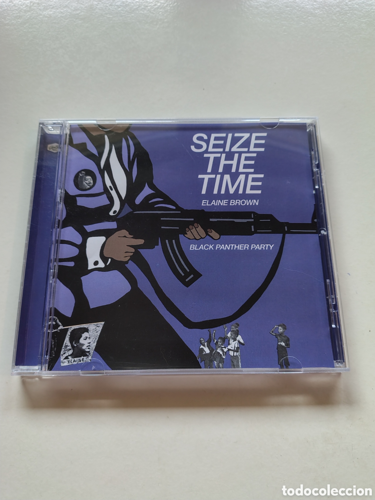 CDs de m&uacute;sica: ELAINE BROWN BLACK PANTHER PARTY Seize The Time ( 1969 GOOD TIME RECORDS )