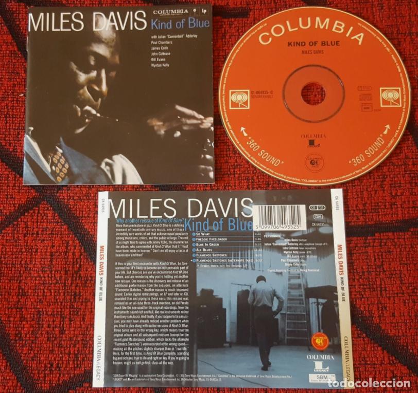 CD de M&uacute;sica: MILES DAVIS ** Kind Of Blue ** CD REEDICION 1997
