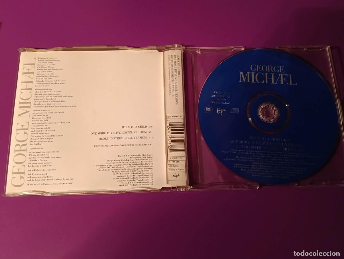 CDs de m&uacute;sica: CD Single George Michael - Jesus To A Child - Foto 3