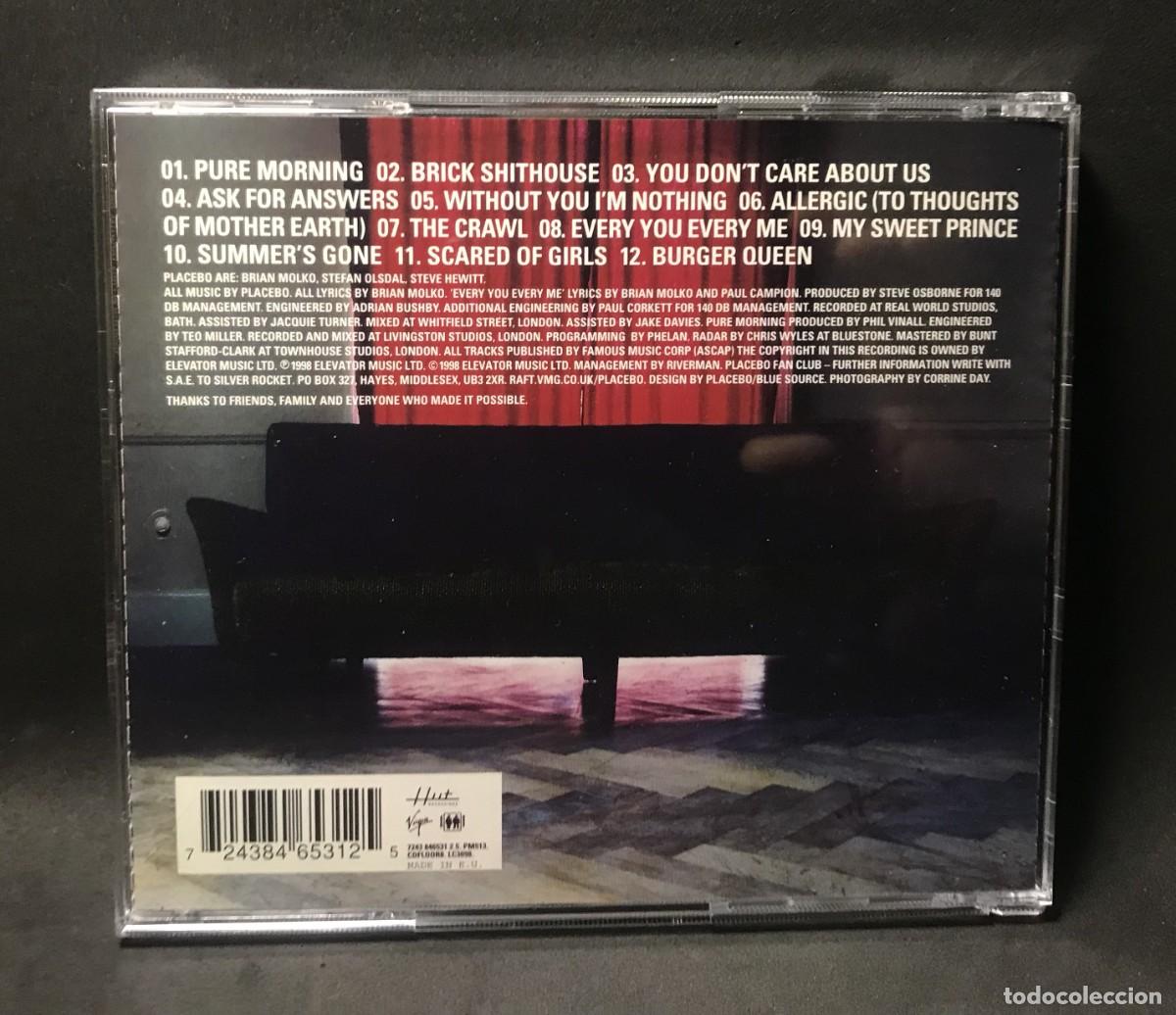 CDs de m&uacute;sica: Placebo &ndash; Without You Im Nothing - CD - Elevator Music - Foto 2