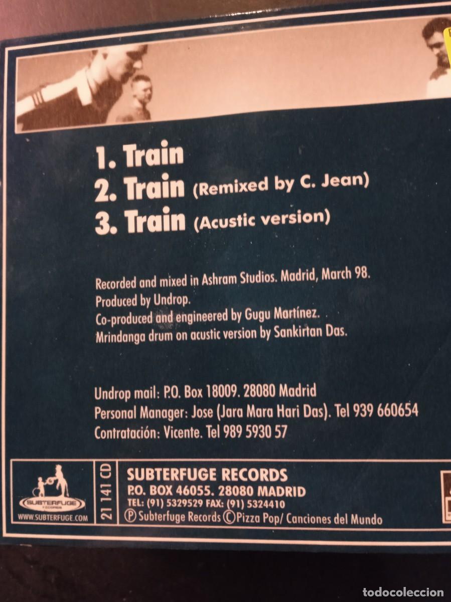 CDs de m&uacute;sica: UNDROP- TRAIN. CD SINGLE - Foto 2