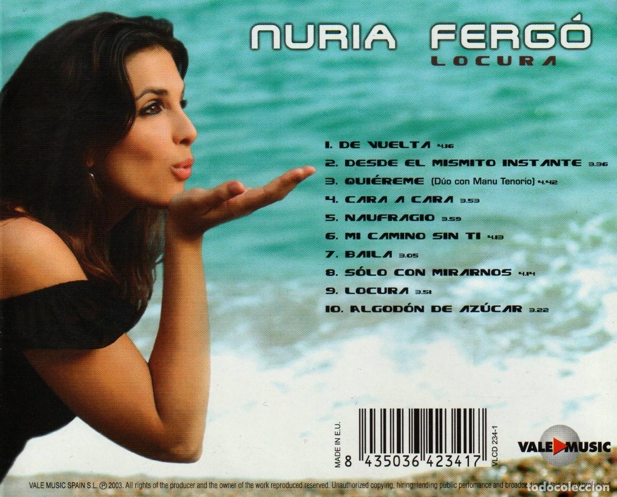 CDs de m&uacute;sica: NURIA FERGO. LOCURA. CD. - Foto 2