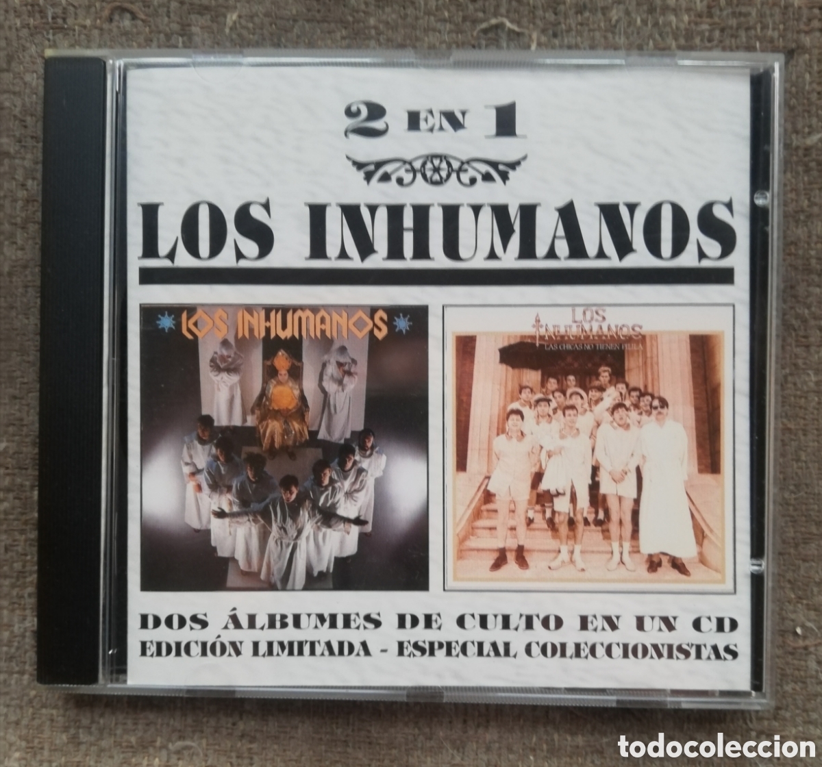 CD di Musica: Los Inhumanos. Los inhumanos + las chicas no tienen pilila. CD edici&oacute;n limitada