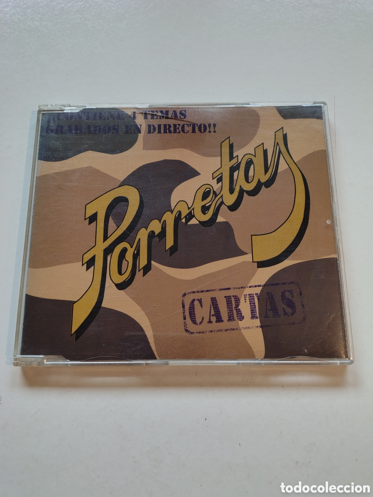 CDs de m&uacute;sica: PORRETAS Cartas + 4 ( 1997 EDEL RNE )