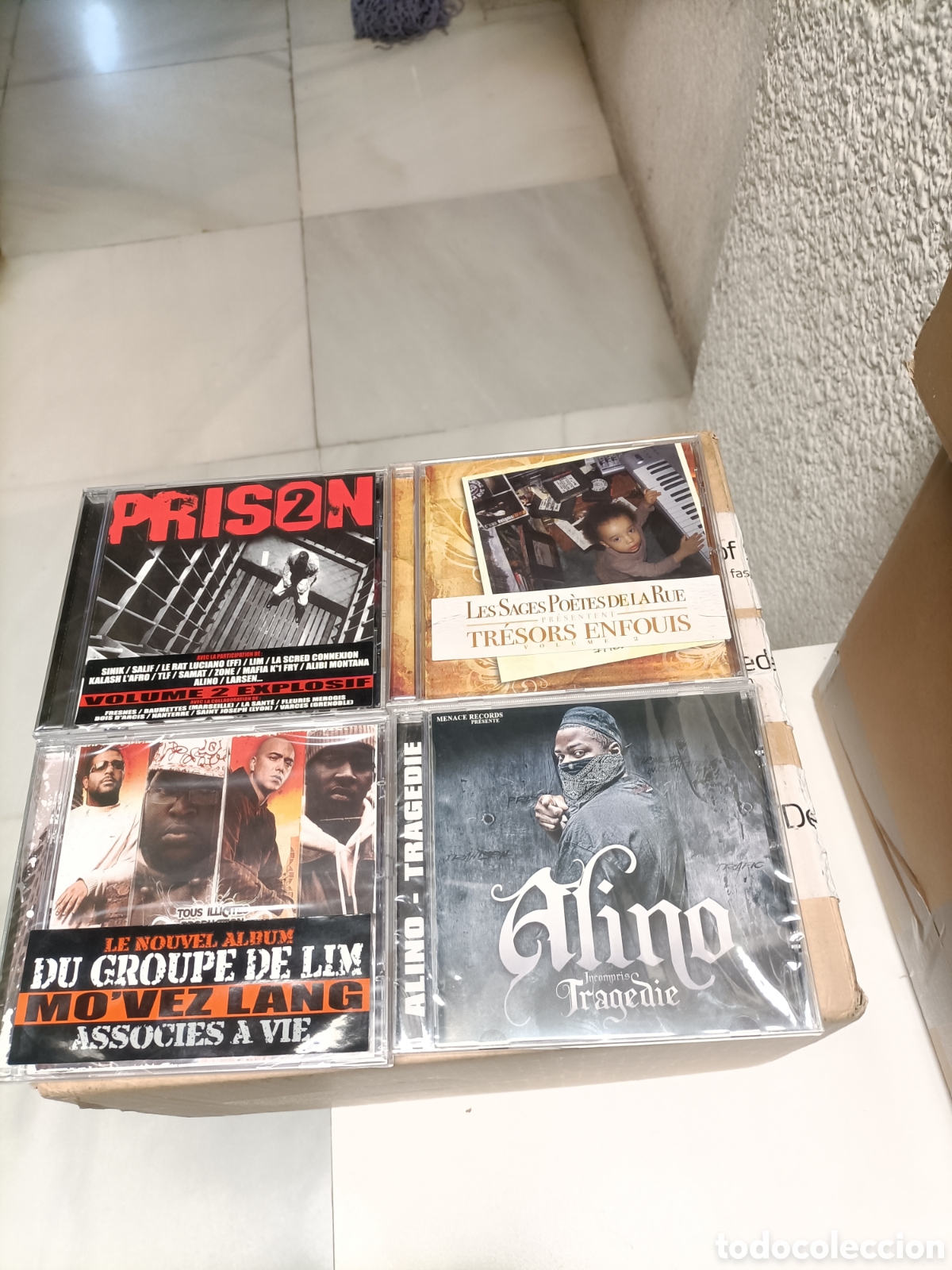 CD di Musica: Lote 4 CDS Hip-Hop -Rap, Nuevos y Precintados