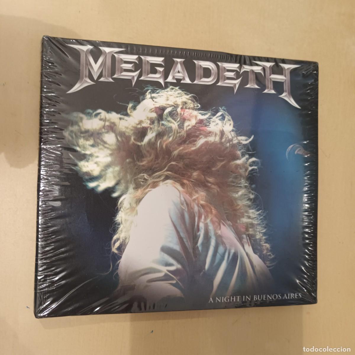 CDs de m&uacute;sica: Megadeth , A Night In Buenos Aires , 2xCD Nuevo precintado.