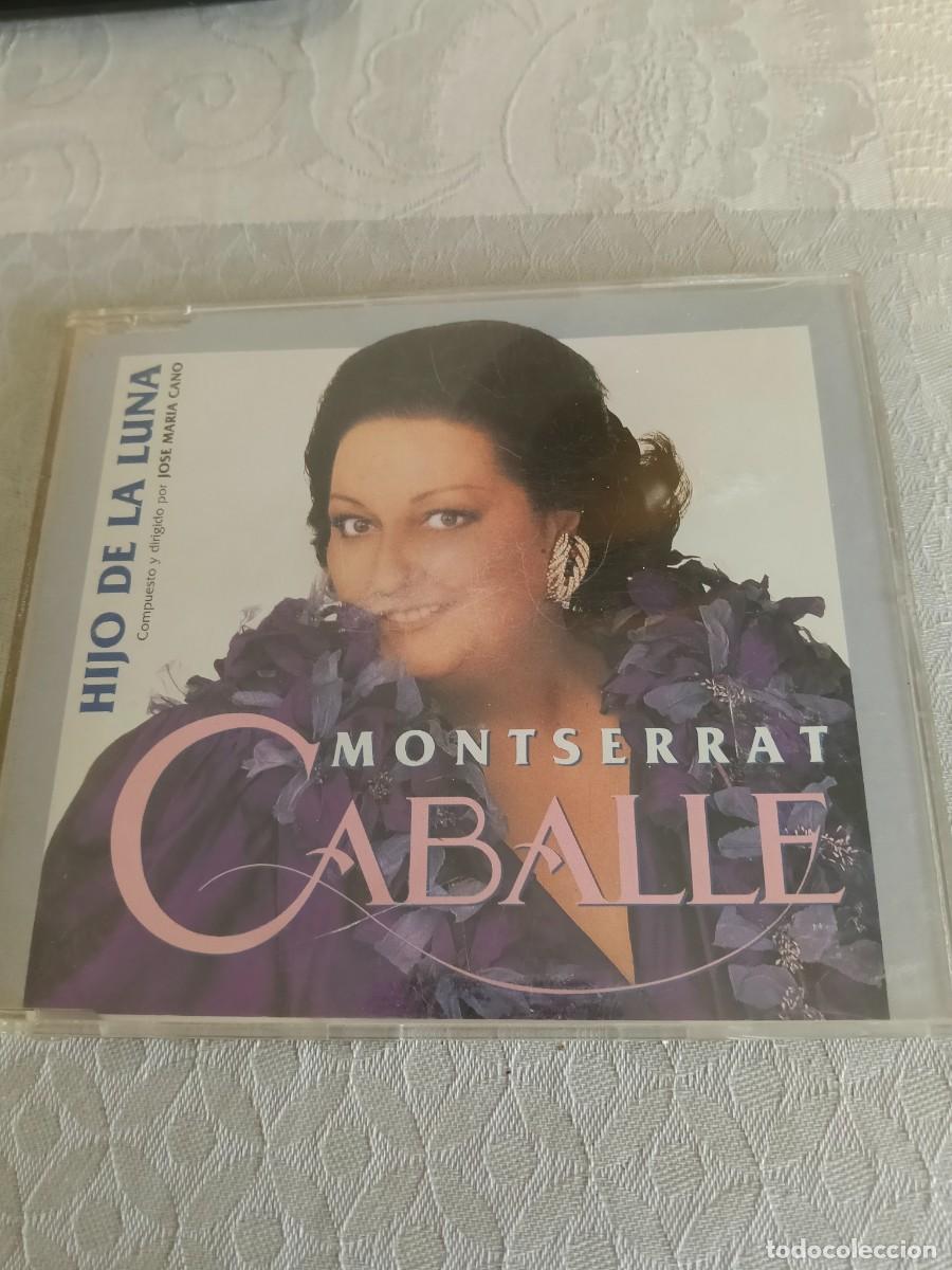 Music CDs: RAR SINGLE CD. MONTSERRAT CABALLE. HIJO DE LA LUNA. MECANO. 1 TRACK