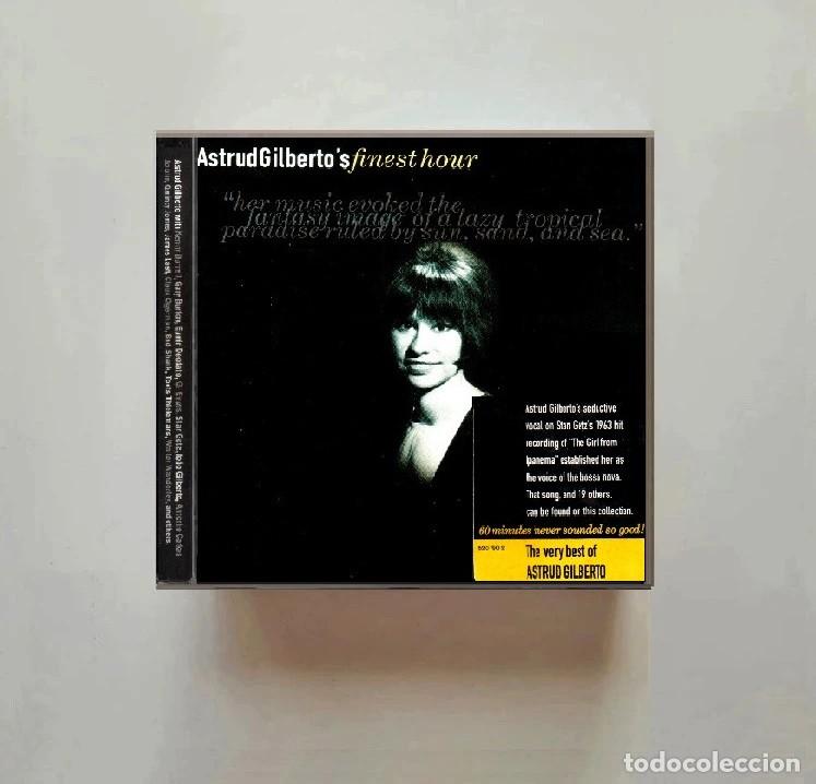 CDs de Musique: ASTRUD GILBERTO. THE VERY BEST OF. RECOPILATORIO. SUS MEJORES CANCIONES. BOSSA NOVA. CD.