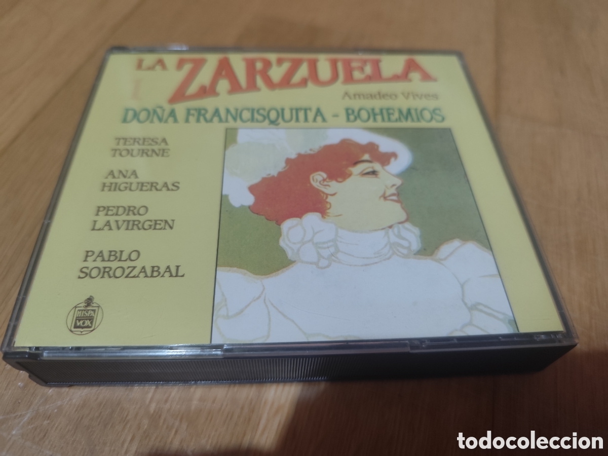 CDs de m&uacute;sica: La zarzuela Do&ntilde;a Francisquita - Bohemios Estuche 2 CDS