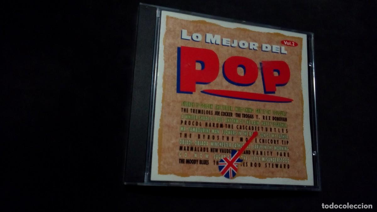 Music CDs: CD LO MEJOR DEL POP-VOL 2-COMO NUEVO-TROGGS, PROCOL HARUM-THE BYRDS-MOODY BLUES-DONOVAN...