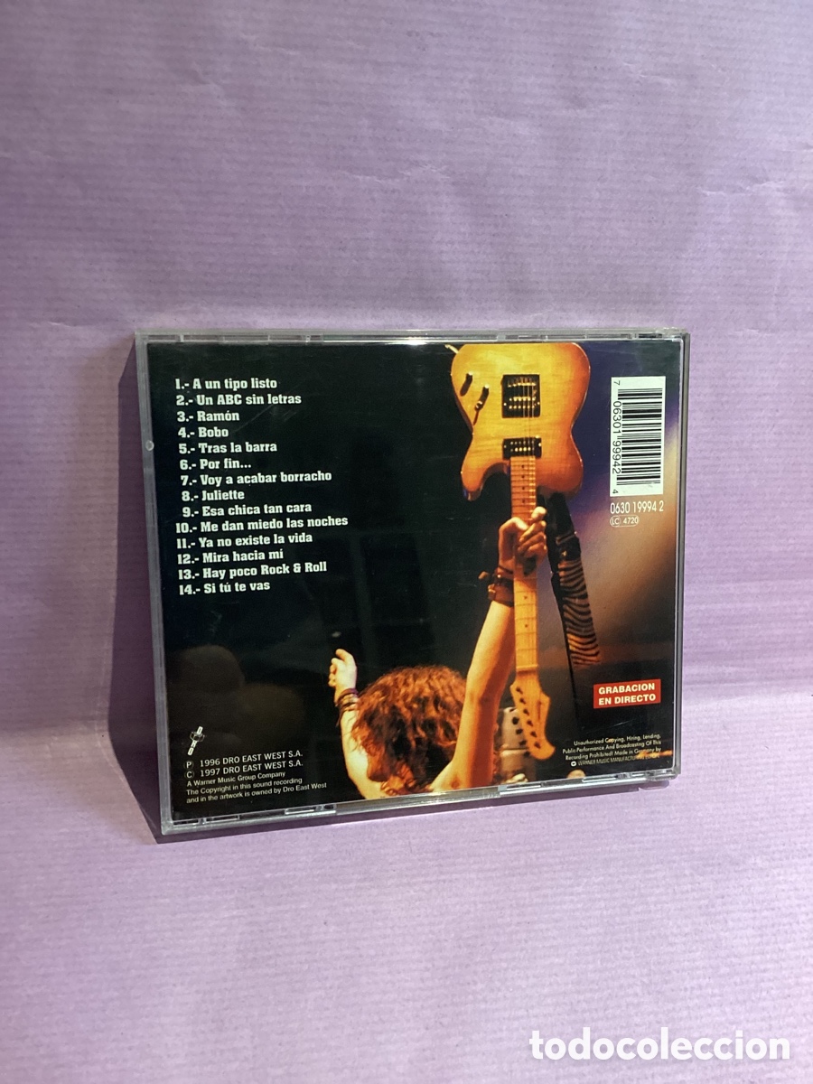 CDs de m&uacute;sica: Platero y t&uacute; - A Pelo - Cd 1996 - Foto 2