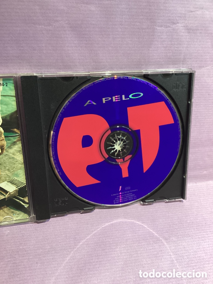 CDs de m&uacute;sica: Platero y t&uacute; - A Pelo - Cd 1996 - Foto 5