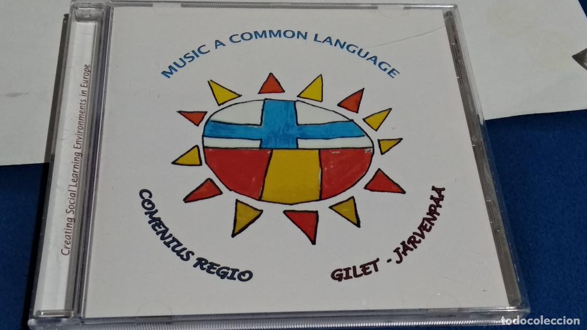 CDs de Musique: Comenius Regio CD MUSIC A COMMON LANGUAGE / Gilet (Valencia, Espa&ntilde;a) y J&auml;rvenp&auml;&auml; (Finlandia). 2013
