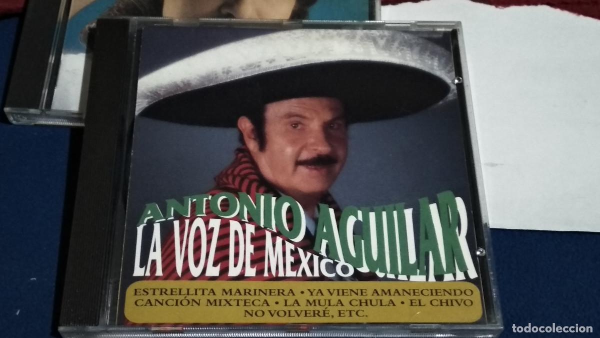 CDs de m&uacute;sica: ANTONIO AGUILAR / LA VOZ DE MEXICO / 15 RANCHERAS - CD 1993 DIVUCSA MUY BUEN ESTADO