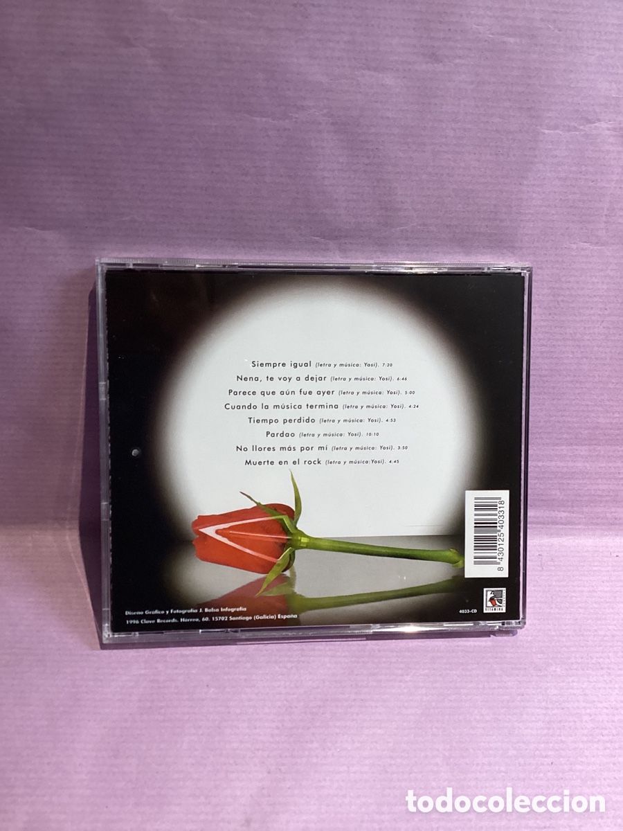CDs de m&uacute;sica: Los Suaves - Con el Coraz&oacute;n - Cd 1996 - Foto 2