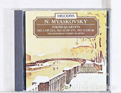 CD di Musica: Myaskovsky String Quartets No. 3, No. 10, No. 13- 5015524001483