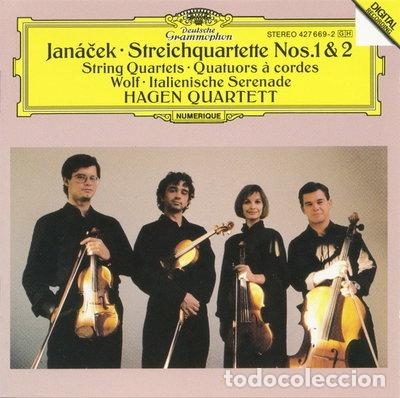 Musik-CDs: Jan&aacute;ček: String Quartets 1 & 2; Wolf: Italian Serenade- 0028942766921