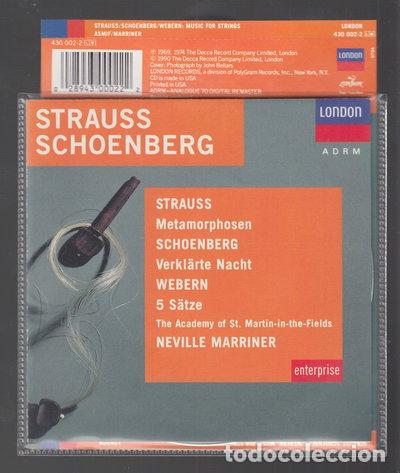 Musik-CDs: Strauss / Schoenberg / Webern: Music for Strings- 0028943000222