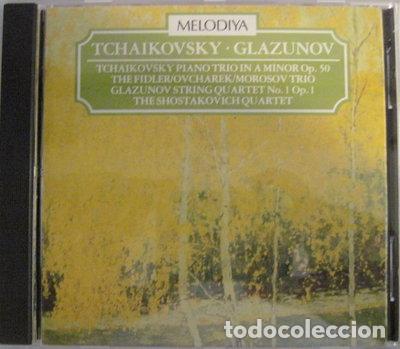 Musik-CDs: Tchaikovsky Piano Trio in A Minor / Glazunov String Quartet No. 1- 5015524001575