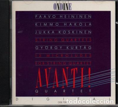 Musik-CDs: Heininen, Hakola, Kurtag, Koskinen: String Quartets- 6413657773922