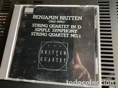 CDs de m&uacute;sica: Benjamin Britten: String Quartet In D / Simple Symphony / String Quartet No. 1- 5012106111523