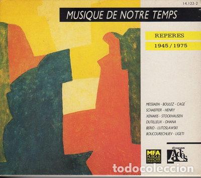 CDs de m&uacute;sica: Musique de notre temps: Rep&egrave;res 1945/1975- 3129671412220