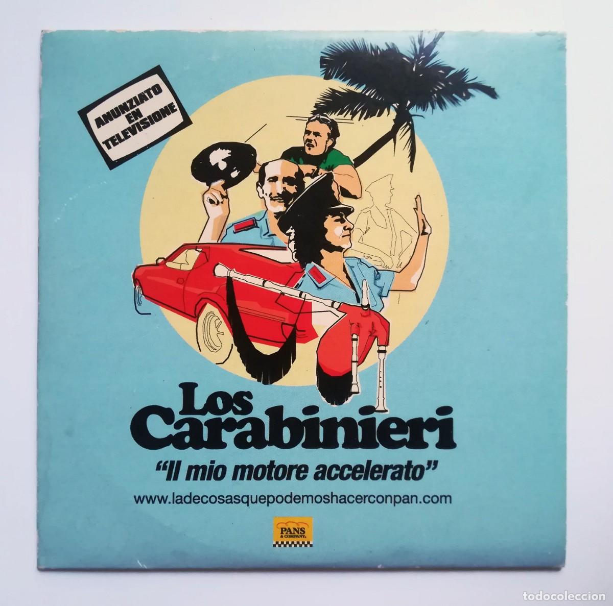 CDs de m&uacute;sica: CD Los Carabinieri. Il mio motore accelerato.Pans & Company.