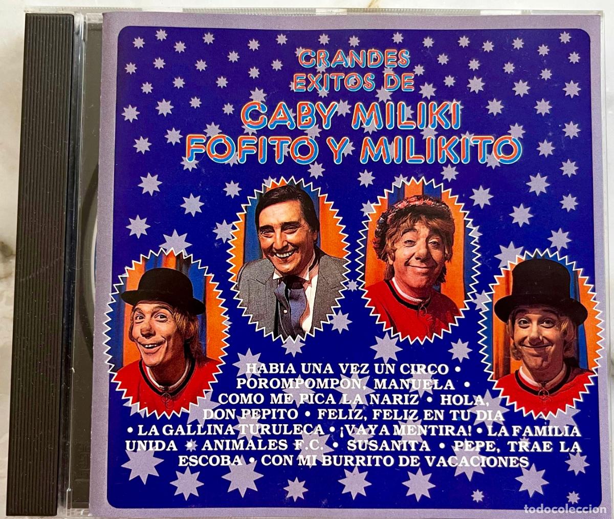 CD di Musica: GABY. MILIKI, FOFITO Y MILIKITO. PAYASOS TELEVISION. HABIA UNA VEZ. DON PEPITO. SUSANITA... CD