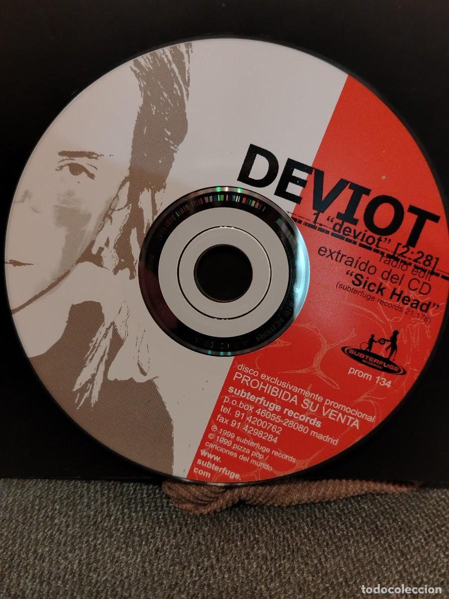 CDs de m&uacute;sica: DEVIOT - CD Single, tema hom&oacute;nimo (Subterfuge, 1999) punk-rock, Le&oacute;n.