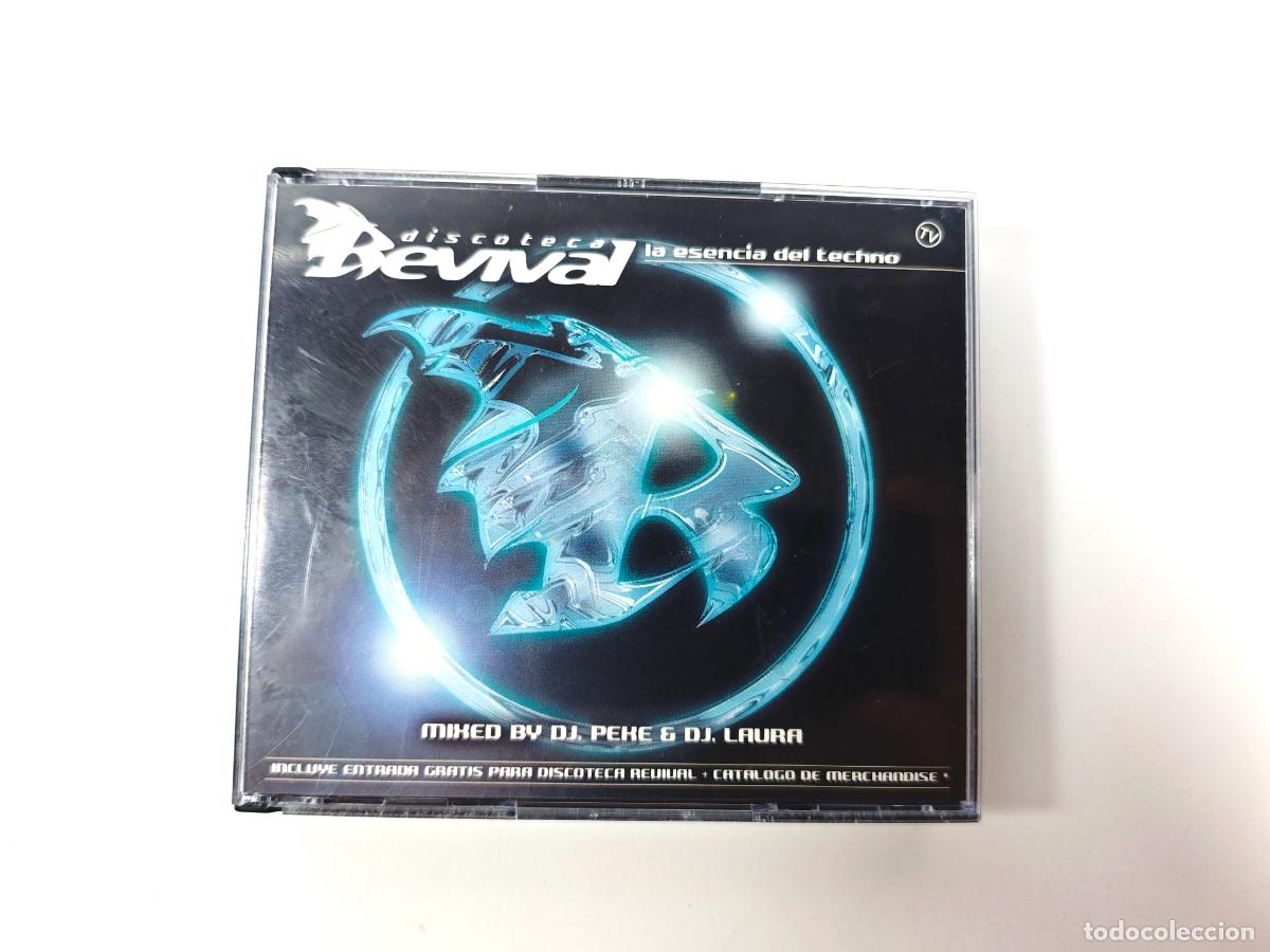 CDs de m&uacute;sica: DISCOTECA REVIVAL &ndash; LA ESENCIA DEL TECHNO &ndash; 3 CD &ndash; DJ PEKE & DJ LAURA &ndash; 2003 &ndash; EDICI&Oacute;N ORIGINAL
