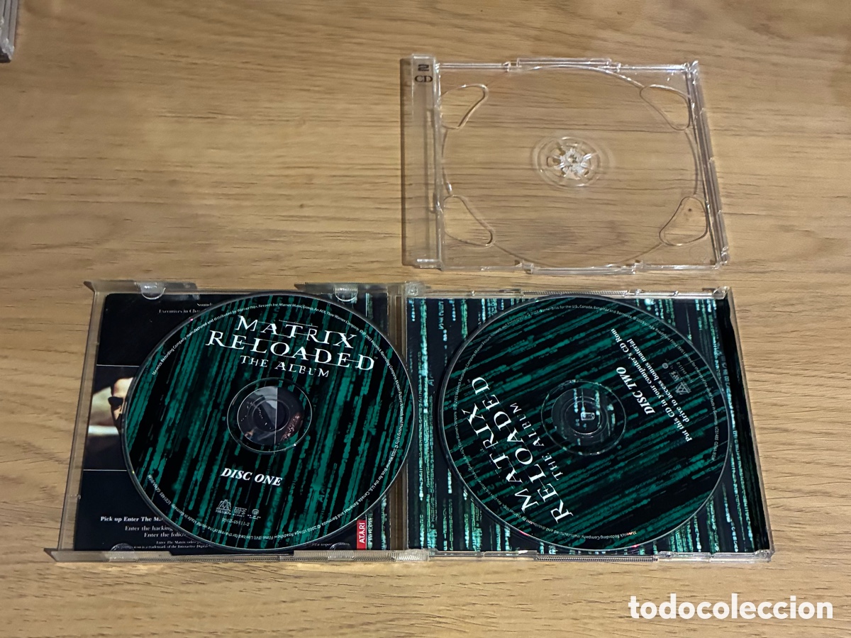 CDs de m&uacute;sica: Banda Sonora Matrix Reloaded - Foto 4
