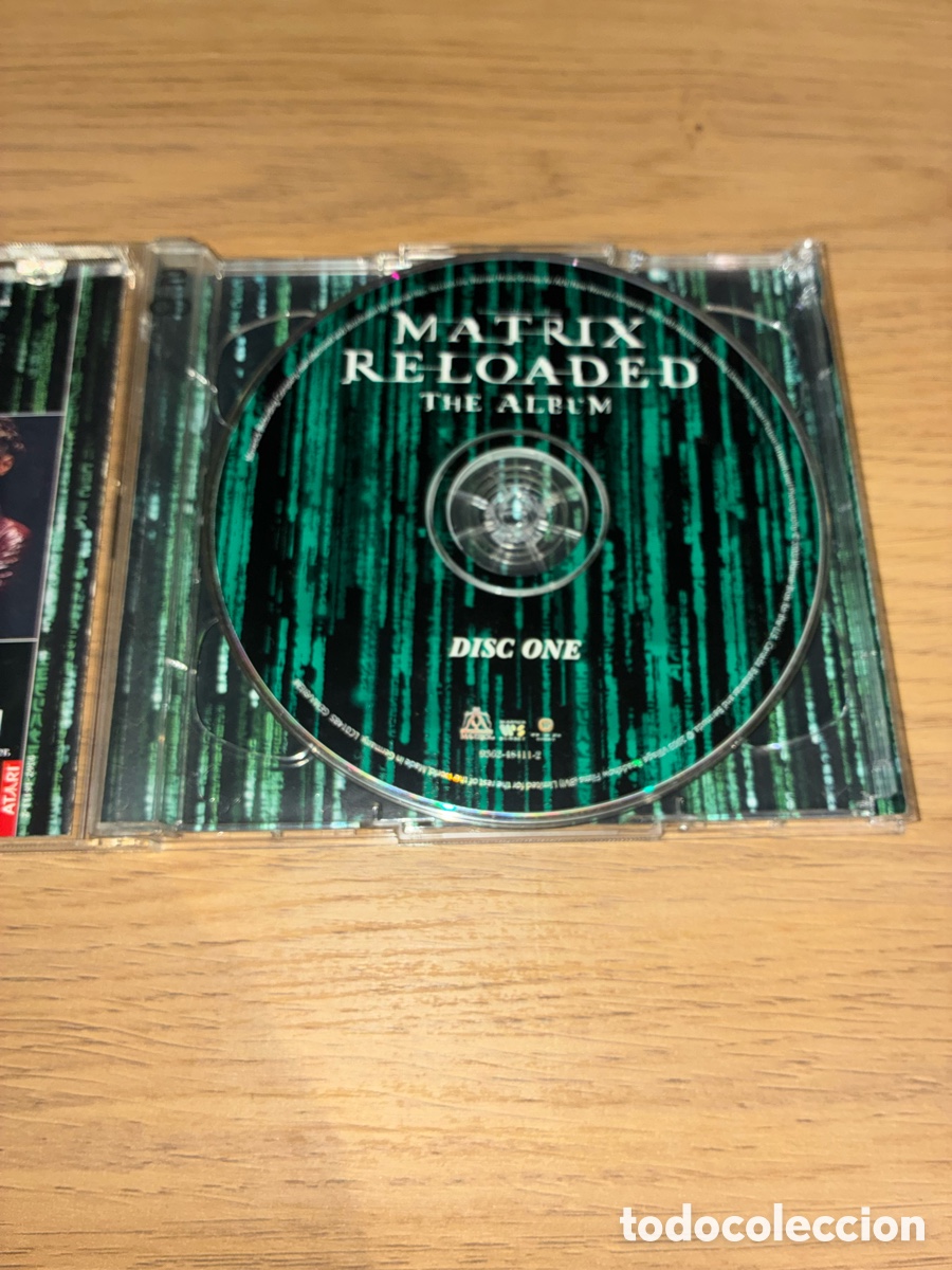 CDs de m&uacute;sica: Banda Sonora Matrix Reloaded - Foto 5