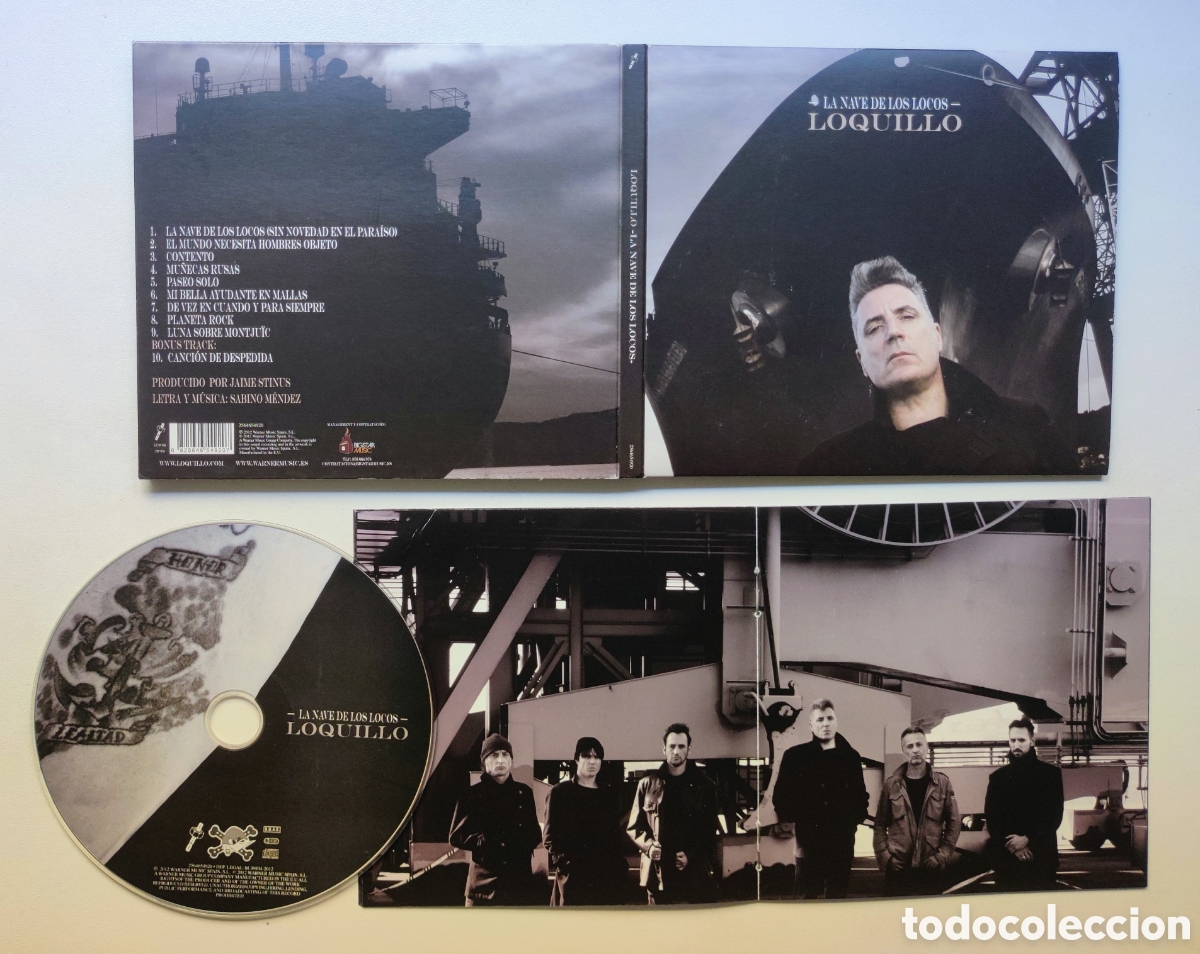 CDs de m&uacute;sica: DIGIPACK CD - LOQUILLO / LA NAVE DE LOS LOCOS - WARNER MUSIC SPAIN 2012 / MUY BUEN ESTADO