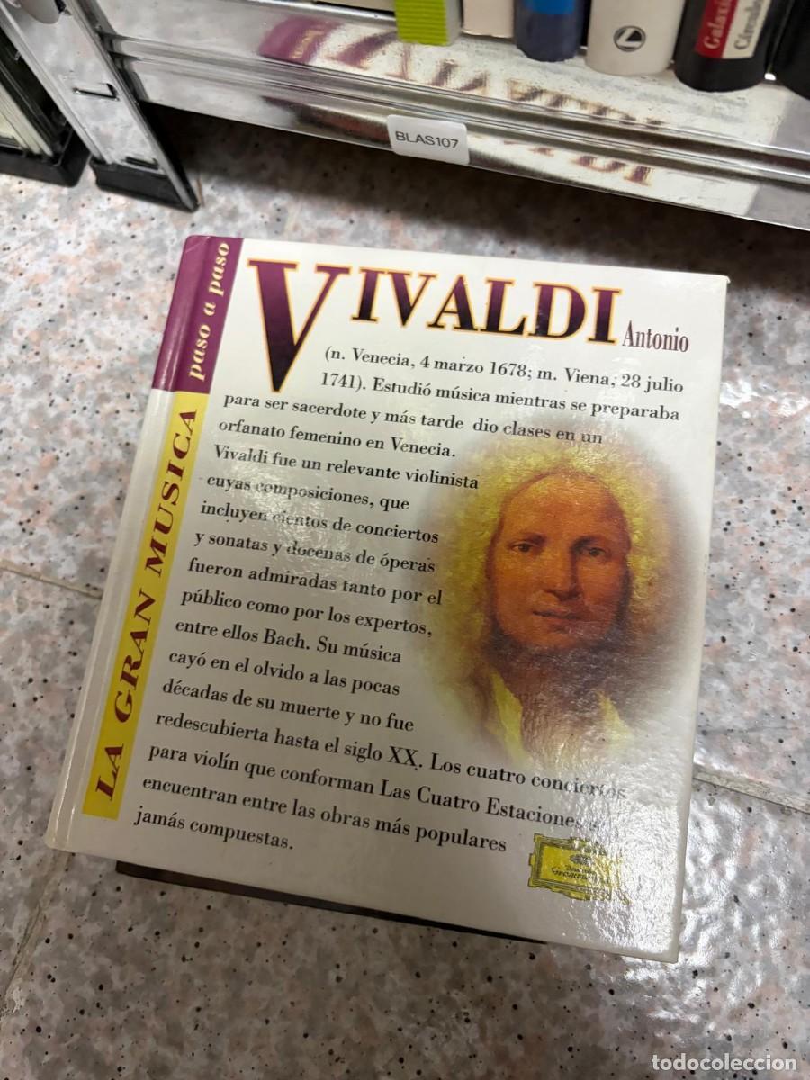 CDs de m&uacute;sica: LOTE 9 &mdash; BLAS107A Vivaldi - CD + LIBRO - Foto 1