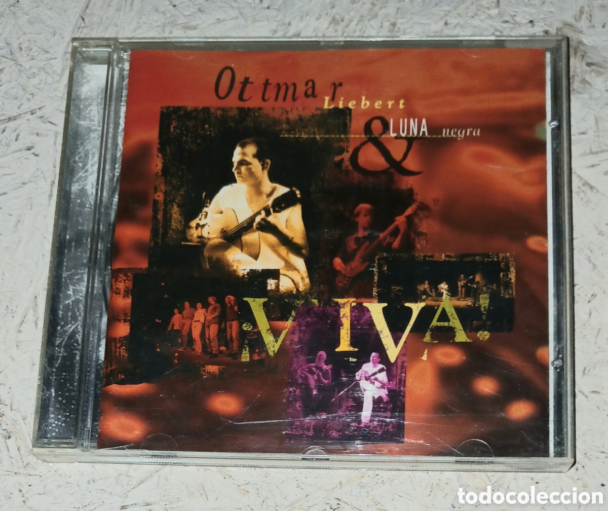 CDs de Musique: CD Ottmar Liebert & Luna Negra - &iexcl;Viva! - Epic / Sony Music (1995)