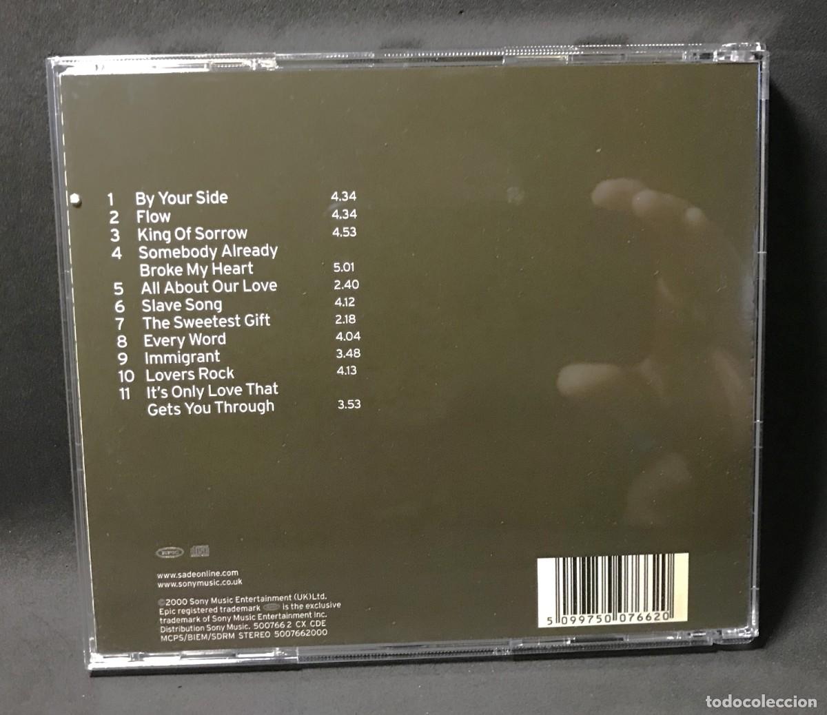 CDs de m&uacute;sica: Sade &ndash; Lovers Rock - CD - Epic - Foto 2