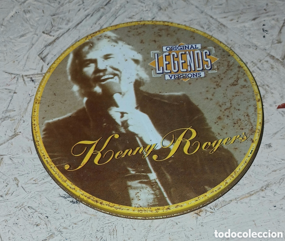 CD de M&uacute;sica: CD Kenny Rogers - Original Legends Versions (Metal Can Edition) Mandarim Records / Start Audio 1996