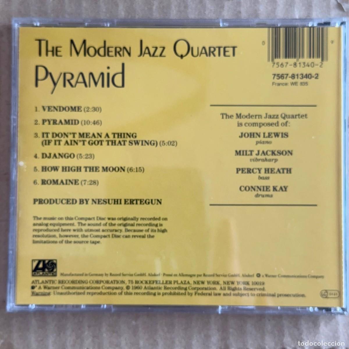 CDs de m&uacute;sica: The Modern Jazz Quartet &rdquo;Pyramid&rdquo; CD - Foto 2