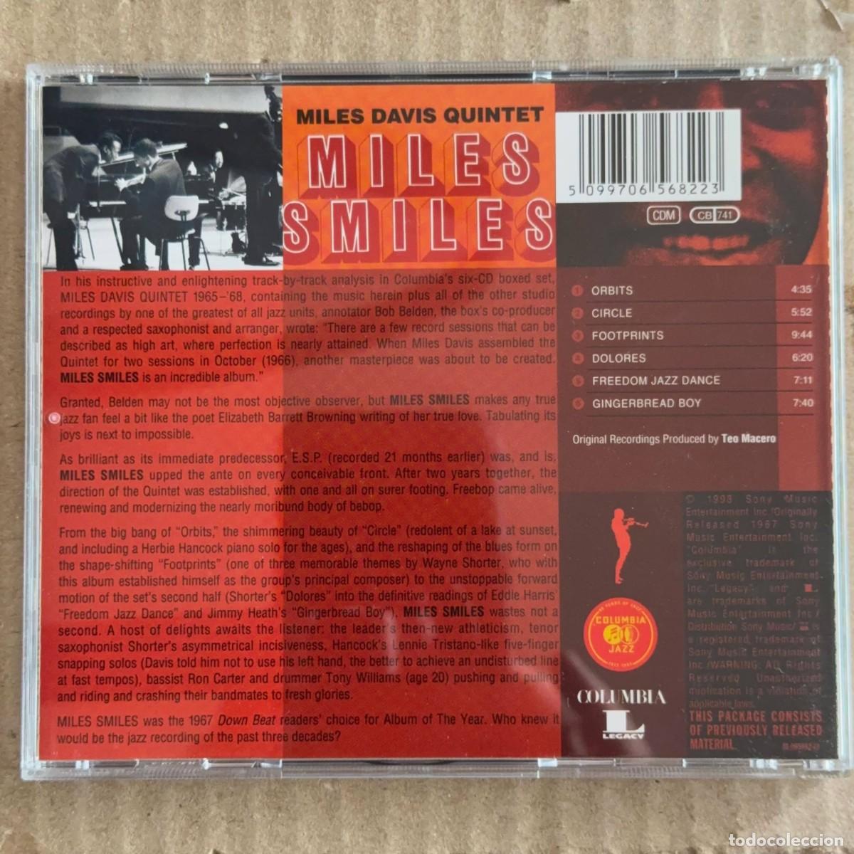 CDs de m&uacute;sica: Miles Davis &rdquo;Miles & Miles&rdquo; CD - Foto 2