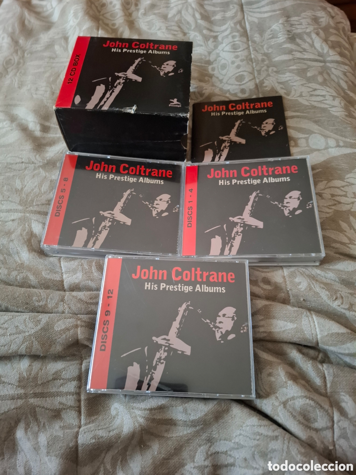 Music CDs: John Coltrane His Prestige Albums 12 CDs en 3 cajas