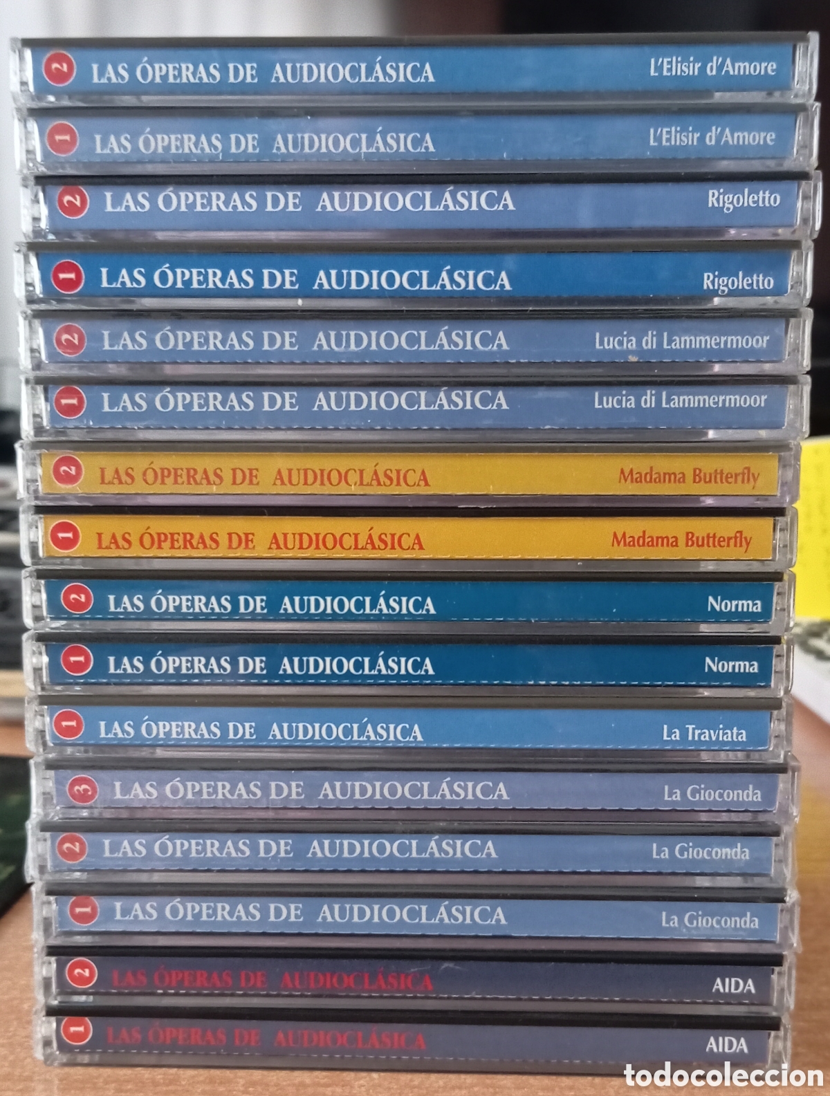 CDs de m&uacute;sica: LOTE CD LAS OPERAS DE AUDIOCLASICA