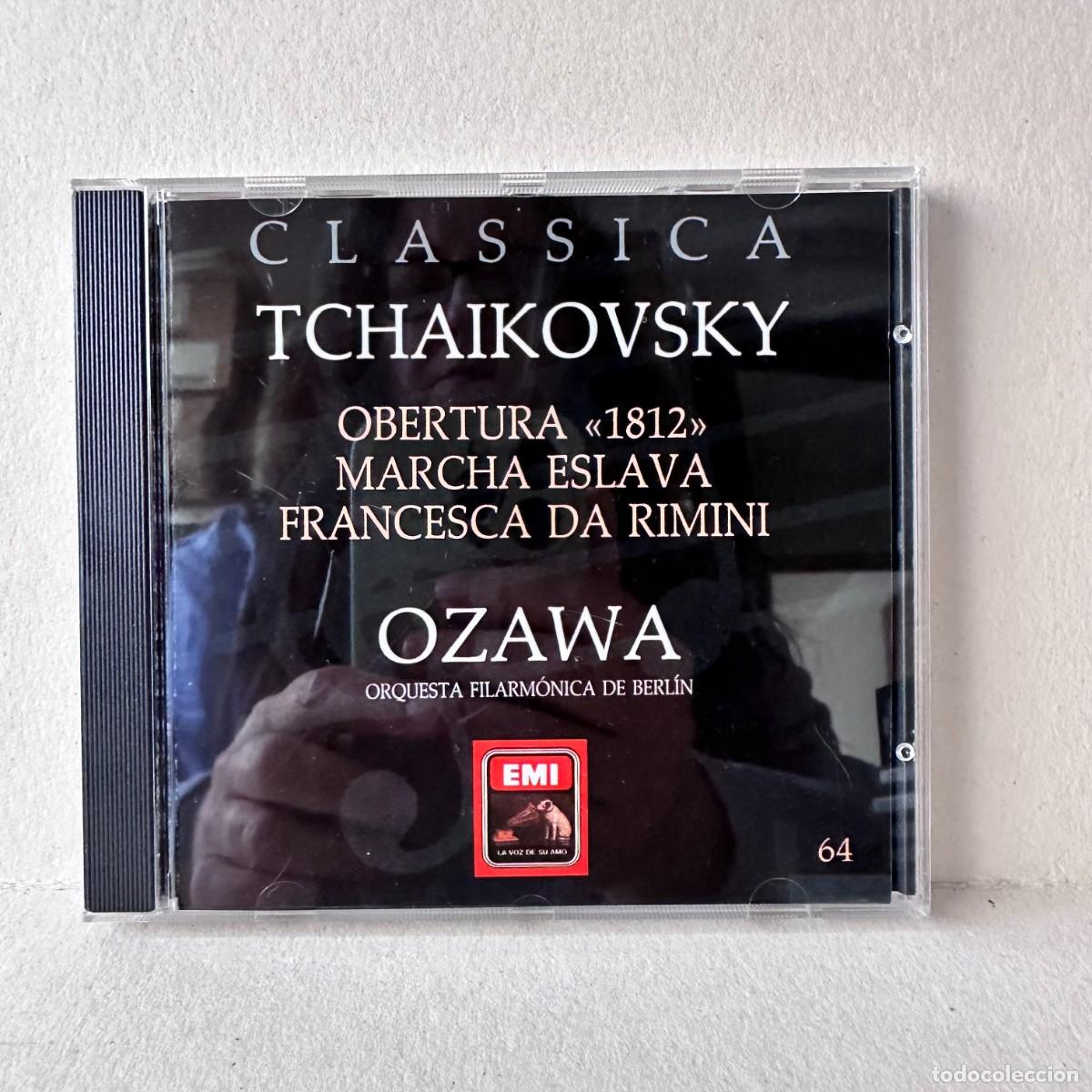 CDs de Musique: Tchaikovsky - Seiji Ozawa - Obertura &rdquo;1812&rdquo;, Marcha Eslava, Francesca Da Rimini (CD)